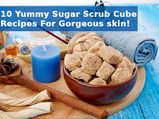 10 Yummy Sugar Scrub Cube Recipes For Gorgeous Skin