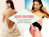 Quick Solutions To 10 Of Your Most Embarrassing Beauty Problems!