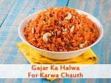 Gajar Ka Halwa for Karwa Chauth [Video] | How to Prepare Gajar Ka Halwa Recipe For Karwa Chauth 