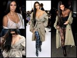 First Kim Kardashian Forgets Her Bra, Then Her Panty At Paris Fashion Week 2016