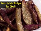 Sweet Potato Wedges For Diwali: Video
