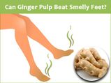Can Ginger Pulp Beat Smelly Feet?