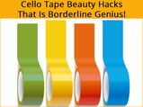 Cello Tape Beauty Hacks That Are Borderline Genius!
