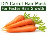 DIY Carrot Hair Mask For Faster Hair Growth!