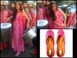 Must Check Out Shraddha Kapoor's Peppy Pink Suit 
