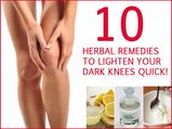 10 Herbal Remedies To Lighten Your Dark Knees Quick!