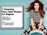 7 Cleansing Face Mask Recipes For Brighter Skin Tone!