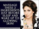 Massage These 2 Ingredients Just Before Sleep & Wake Up To Glowing Skin!