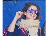 Hot Fashion Gossip! Kangana Ranaut Spotted In Zara Cotton Dress