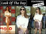 Parineeti Chopra Shows Off Her Blingy Skirt Much Before New Year