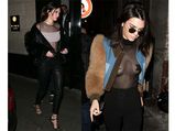 While In Paris: Kendall Jenner Puts Her Breasts On Display, Subtly