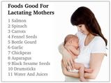 Foods Good For Lactating Mothers