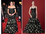 Kate Middleton Falls For Florals On BAFTA 2017 Red Carpet