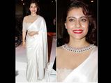 We All Would Like To Steal Kajol's Illusion Blouse For Our Next Saree Lookbook