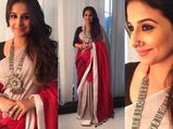 Vidya Balan Turns Up In Udd Saree & We Love It!