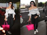 Urvashi Flaunts Her Classy Airport Look
