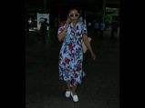 Repeating Trend At Airport; Kajol In Florals