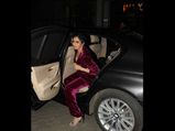 VELVET SLAYER: Sridevi's Latest Look Is Shiny And Stylish    