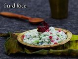 Curd Rice Recipe: How To Make Thayir Saadam