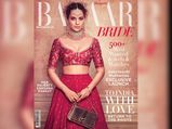 Kangana Goes Royal As Sabyasachi's Bride; Featured On Bazaar Bride Magazine 