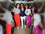 Judwaa 2 Lead Cast Dressed Like Rapchik Bombs At Red FM Studio