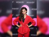 Taapsee Pannu’s Corporate Look Was Amazing In Red