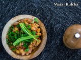  Matar Kulcha Recipe | Delhi-style White Chane Ke Chole Recipe | Kulcha Chole Recipe