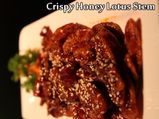 Crispy Honey Lotus Stem Recipe | Crispy Lotus Stem With Honey Chilli Recipe