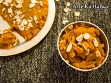  Atte Ka Halwa Recipe | Atta Ka Sheera Recipe | Wheat Flour Halwa Recipe