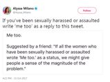  When #MeToo Floods Social Media With Stories Of Harassment And Assault