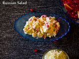 Russian Salad Recipe: How To Prepare Vegetarian Russian Salad