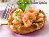  Prawn With Lemon Quiche Recipe: How To Prepare Prawn And Lemon Quiche
