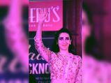 Karisma Kapoor Styled Traditionally For Neeru's Event In Lucknow