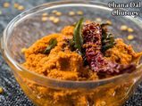 How To Make Kadalebele (Chana Dal) Chutney