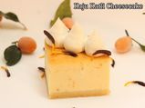 Kaju Katli And Rabri Cheese Cake 
