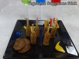 Vegetables On Sugarcane Sticks Recipe