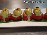 Wasabi Mushroom On Compressed Watermelon Recipe