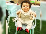Taimur’s First Birthday Looks Prove Him To Be The Youngest Bollywood Fashionista