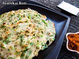 How To Make Avarekai Roti