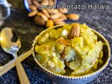 Navratri 2023: Sweet Potato Halwa Recipe / Shakakandi Halwa Recipe 