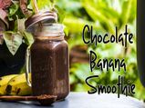 Chocolate Banana Smoothie Recipe| Chocolate Smoothie Recipe| Summer Special Recipes 