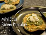 Mini Soya Paneer Pancakes Recipe| Healthy Starter Recipe| Indian Veg Recipes