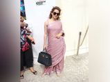 A Self-Made Stylista, Kangana Looks Hot And Cool In A Sari