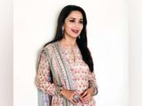 Madhuri Dixit Nails The Traditional Look In An Anita Dongre Anarkali