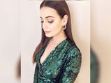 Dia Mirza Channels Her Inner Femme Fatale In This Glittering Dress