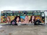 A Bus In Kerala Has Been Painted With Adult Stars, And Twitter Is Going Gaga Over It!
