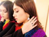 Bhumi Pednekar Notches Up Her Humble Black Dress With This Rainbow-Hued Addition 