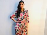 Diana Penty's Fusion Wear Is About Simple Floral Prints And Sinuous Drapes