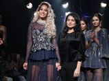 Lisa Haydon Represents An Unbound Woman In A Structured Yet Flared Attire At LFW 2018
