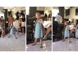 Video Of Little Girl Suffering From Kidney Cancer Who Sings ‘Fight Song’ At A Wedding